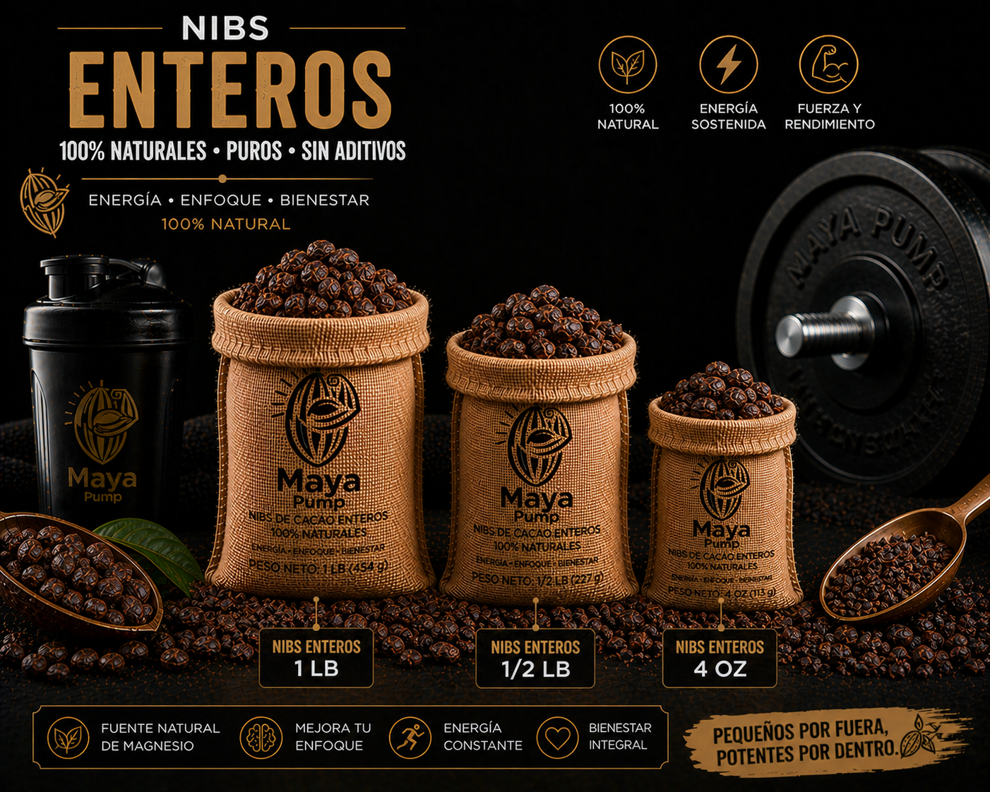 Nibs Enteros